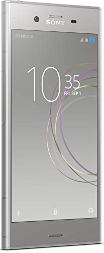 Sony Xperia XZ1 Smartphone (13,2 cm (5,2 Zoll) Triluminos Display, 19MP Kamera, 64GB Speicher, Android) Silber - Deutsche Version