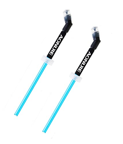 AONIJIE 2 pièces pliable TPU Flacon souple de bouteille d'hydratation d'eau de sport en plein air Pour la course à pied Camping randonnée vélo (2 PCS...