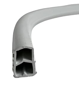 Dichtungshelden Stahlzargendichtung Türdichtung 5 Meter weiß