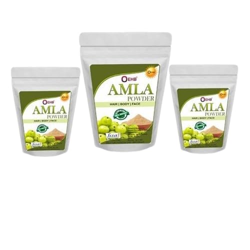 100% Organic Amla Powder for Hair Growth, Face Body Pack of 3 (50g Each) Natural Hair Care Powder for Strong Healthy Hair Scalp Nourishment-image-17