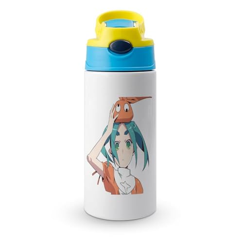 斧乃木余接 子供 水筒 ウォーターカップ 魔法瓶 スポーツボトル ポップアップ 漏れ防止 ステンレスボトル ティーカップ 保温 保冷 携帯便利 旅行 通勤 通学 大人 子供用 人気 プレゼント 350ml