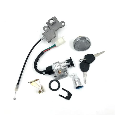 Interruptor de llave de encendido GY6 125cc 150cc 50cc QMB139 kit completo 3