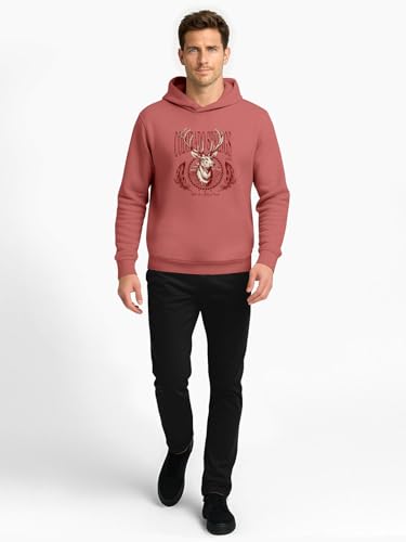 Image of BULLMER Trendy Cotton Blend Sweatshirt for Men | Stylish Full Sleeve Mens Sweatshirts & Hoodies for Winter Wear