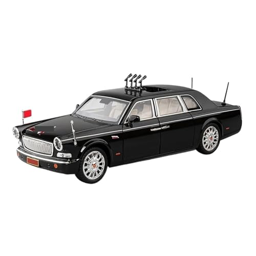 Voiture HONGQI L5 1:24 en alliage miniature haut de gamme de collection pour passionnés