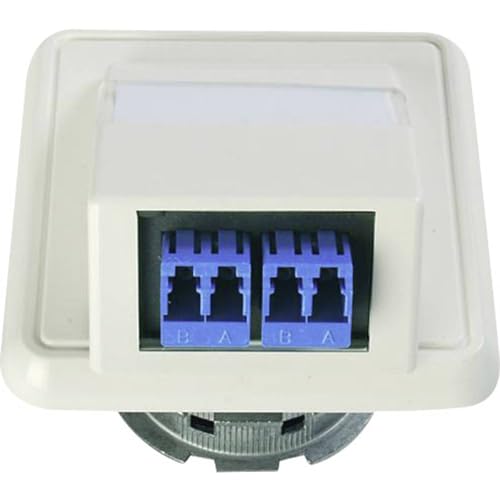 TelegĂ€rtner TELEGĂRTNER H02051C0534 Prise fibre optique Blanc alpin