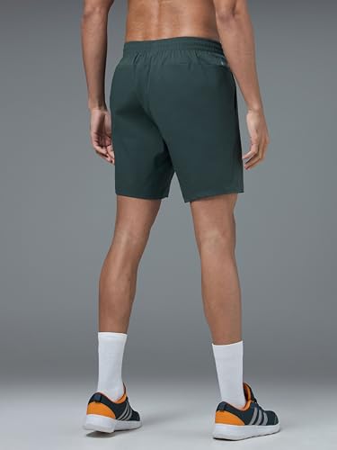 Image of TECHNOSPORT Men's Slim Fit Sports Shorts with Ts Flexi, Breathable Comfort for Gym, Running, Training