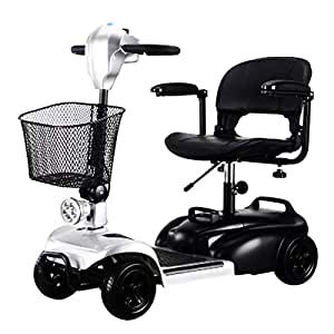 Joyfitness Scooter Électrique 4 Roues Senior pour Fauteuil...