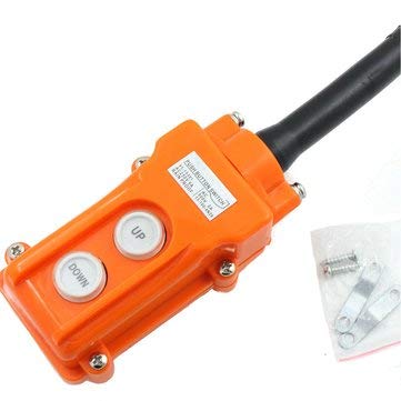 Crane Pendant Control Hoist Plastic Push Switch Station Up-Down Rainproof Button