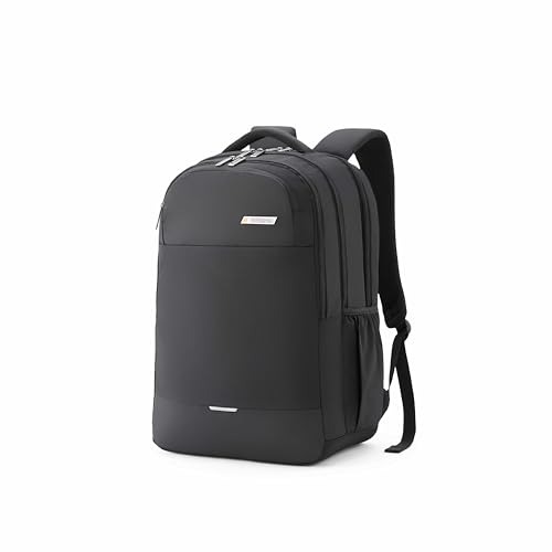 Image of American Tourister Regus | 32 Ltrs | 4 Compartments | Bottle Pocket | Ergonomic Padded Back Panel & Shoulder Straps | Laptop Backpack | 1 Year International Warranty | Black
