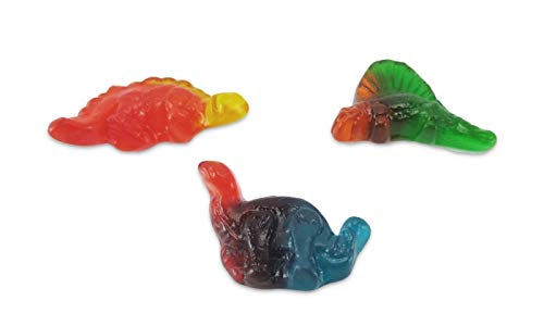 Vidal Gummi Dinosaurs Gummy Candy, 2.2 Pounds
