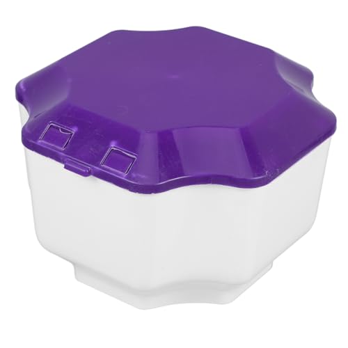 Beaupretty オクタゴン型蓋付き 洗濯用洗剤ポッド 収納容器 大容量 ランドリーポッド収納ボックス ビーズ 粉末洗剤用 プラスチック製 耐摩耗性