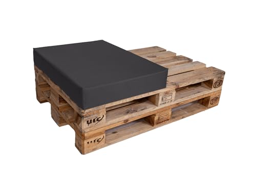 TexDeko Halbes Palettenkissen 60x80x12cm Loungekissen wasserabweisend...