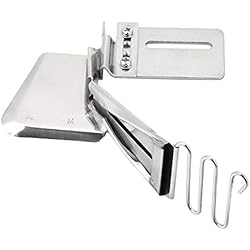 Maquina Industrial Overlock Accesorio para Máquina de Coser Industrial, Encuadernadora Al Bies para Máquina de Coser, Encuadernación Overlock de Carpeta con Borde Curvo Carpeta Overlock Hemmer Máquina de Coser Carpeta Adjunta
