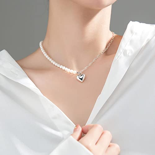 Necklace authentique collier de pendentif perle pour magnifier vos tenues de bureau et de soirée