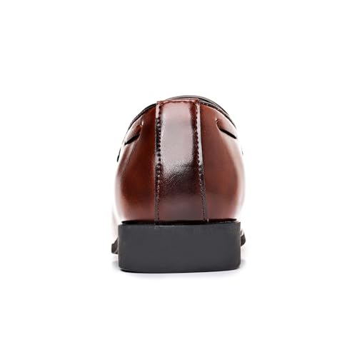 Men's Loafers Dress Shoes Loafers Formal Tassels Business Casual Tuxedo Shoes4