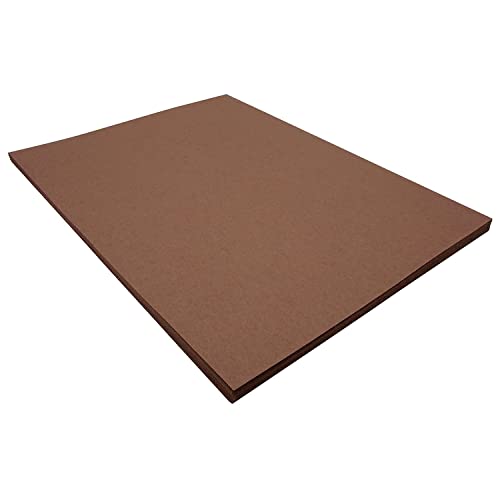 Riverside 3D Construction Paper, Dark Brown, 9