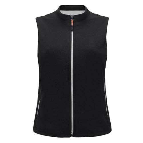 電熱ベスト メンズ レディース 冬 ヒーターベスト 5箇所発熱 速暖 電熱インナー USB給電 3段階温度調整 発熱インナー フリース 柔らかい 暖かい ヒートジャケット ノースリーブ 無地 大きいサイズ 通勤 通学 アウトドア 防寒対策(ブラック,L)