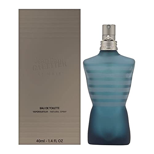 La Mejor Selección de Le Male - solo los mejores. 38 Jean Paul Gaultier Le Male Eau de Toilette Spray in Box, 1.4 Ounce