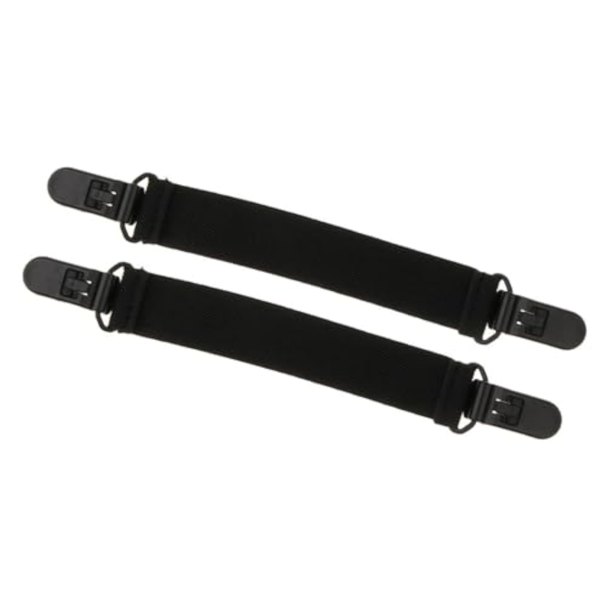 2 Pieces Pant Leg Grippers Strap for Women, Black Accessories
