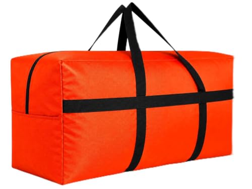 Image of DoYiKe Extra Large Storage Duffle Bag, Duffel Bag for Travel Orange 280L