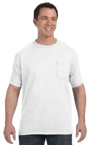 Hanes - Tagless Short Sleeve Pocket T-Shirt - 5590