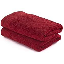 Toalla De Mano Interfoliada Top Towel - Juego de 2 Toallas de Manos - Toallas baño - 100% Algodón Peinado - 600g/m2 - Medida 100x50cms