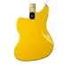 Squier FSR Affinity Jaguar Electric Guitar Vintage Tremolo Short Scale Body (Right Handed, Graffiti Yellow)