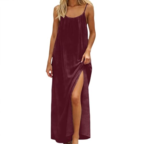 Robe été femme sans manches dos nu pour rester fraîche avec style