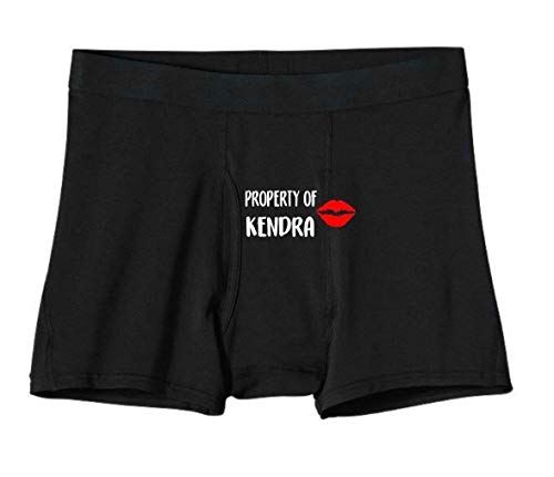 Property Of With Lips Boxer Briefs