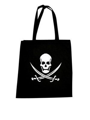 Sac cabas : Pirate coloris Noir Cover