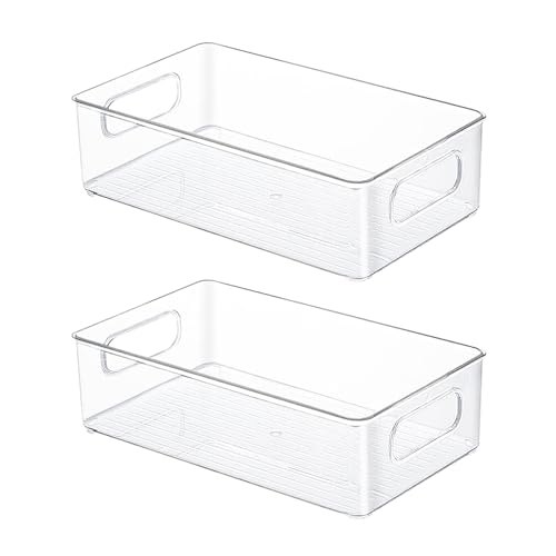 Lre Co. Réfrigérateur Manager , empilable réfrigérateur Manager réfrigérateur tiroir cuisine boîte de rangement pour réfrigérateur congélateur conteneur,...