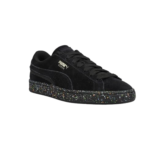 PUMA Kids Boys Suede Mono Triplex Lace Up Sneakers Shoes Casual - Black2