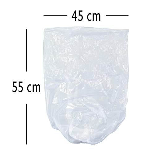Sandmovie 15L White Kitchen Bin Bags, 105 Bags, 1 count (Pack of 105) - Image 2
