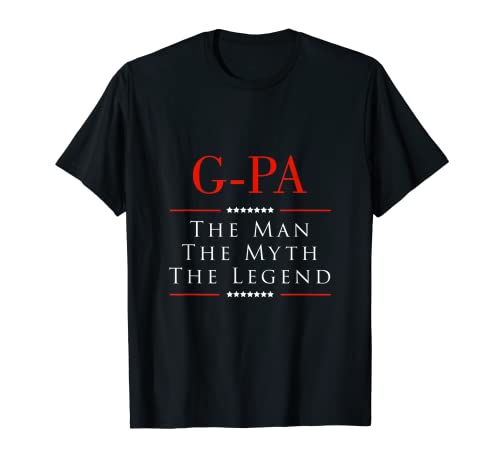 Camiseta G-PA The Man The Myth The Legend para G-PA Camiseta