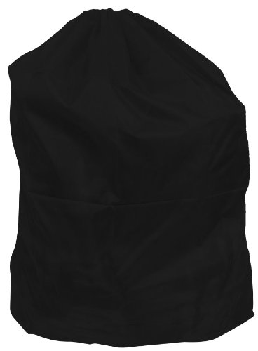 Heavy Duty Laundry Bag-Jumbo Tear Resistant Nylon Hamper Liner with Drawstring for Dorms, Apartments, Storage or Travel by Trademark Home (Black) 0.25"x28"x38"