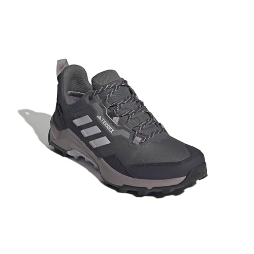 adidas Women's Terrex AX4 Gore-Tex Hiking, Grey/Silver Dawn/Preloved Fig, 11 by adidas - Used condition - Image 5