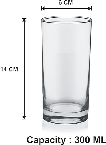 Image of Water /Juice Glasses: Lifting Your Sips to Unforgettable Moments, Glass, Clear, Pack of 4- T2