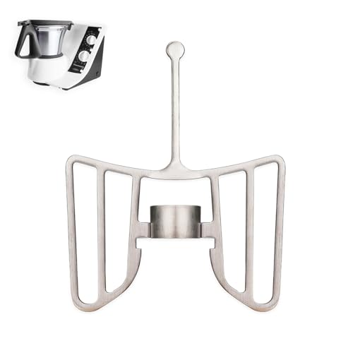 KitchenMod Mélangeur papillon en acier inoxydable pour Thermomix TM21,Thermomix Schmetterling,Thermomix Stirrer pour Thermomix Vorwerk Robots culinaires