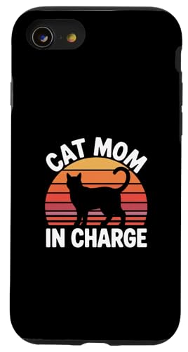 Cat Mom In Charge �X�}�z�P�[�X iPhone SE (2020) / 7 / 8 �p