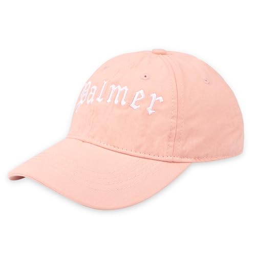 MT WORLD Toddler Baseball Hat Personalized Toddler Summer Baseball Cap Sun Protection Unisex Soft Hat Candy Color Baby Trucker Hats Birthday Gifts for 2-6 Years Old Boys Girls (Light Pink)