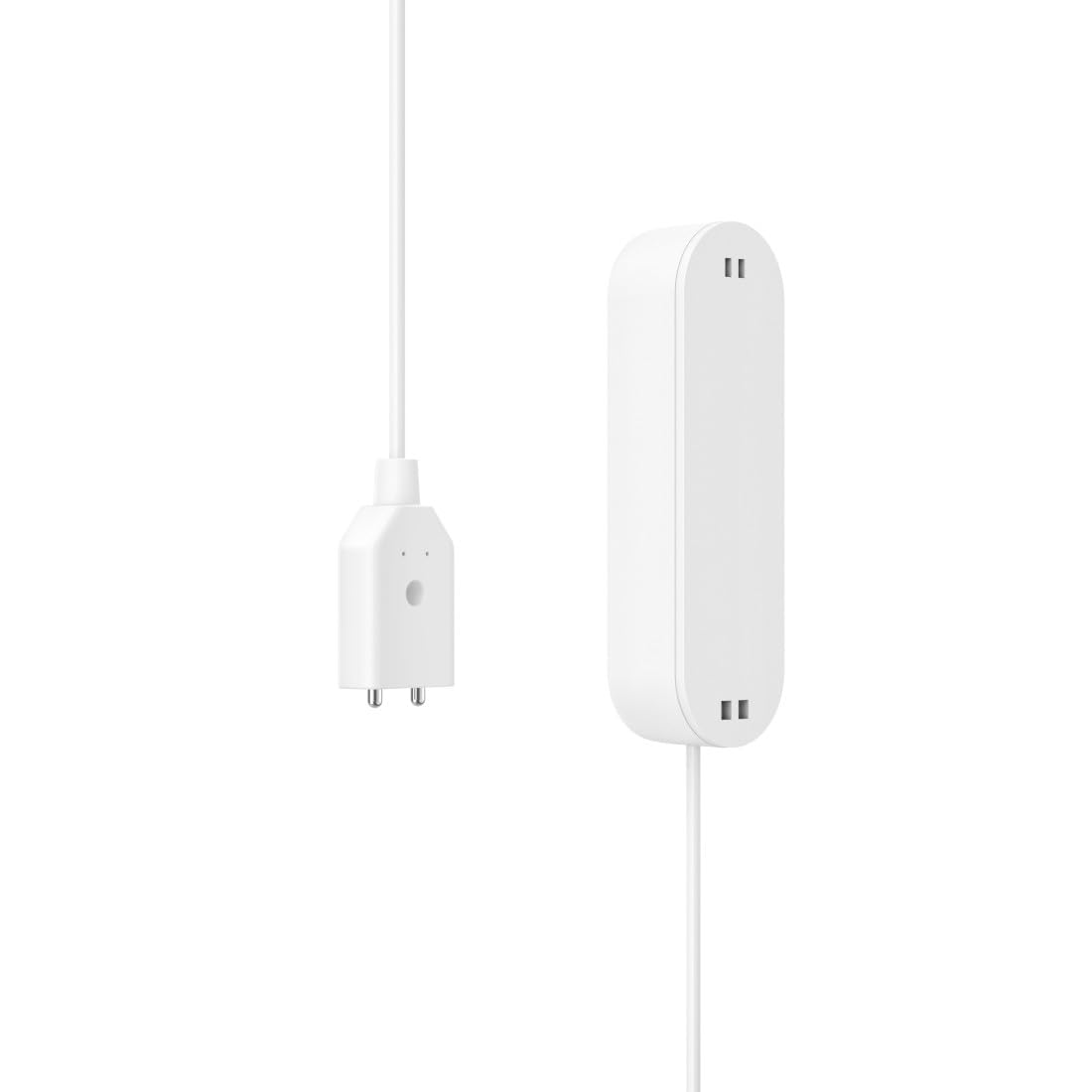 Hama Czujnik wody WiFi (Zigbee, 80 DB, z systemem dźwięku i powiadomień, kompatybilna z Alexa, Google Assistant i Apple Siri), biały