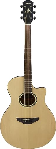 Image of Yamaha APX600M Thin Body Acoustic-Electric Guitar, Matte Finish