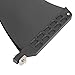 Keenso 8in Eco-Friendly PVC Surfboard Fins Paddle Board Fin Surfboard Plastic Fin Replacement Watershed Balancing Surfboard Accessory Black