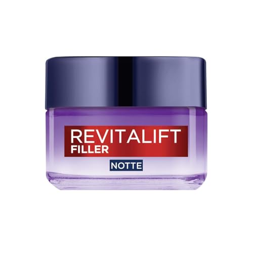 L'Oréal Paris Crema Viso Notte Revitalift Filler, Per Tutti i