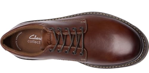 Clarks Clarks Men's Weltridge Low Oxford, Dark Tan, 11 Wide