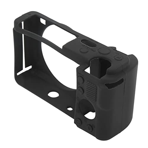 Custodia per fotocamera ZVE10 custodia protettiva per digitale flessibile design facile accesso ai comandi leggero silicone nero