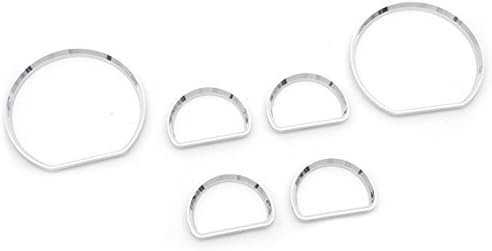 Auto Part - Chrome Styling Dashboard Gauge Ring Dash Cluster Bezel fords Mustangs 94-04