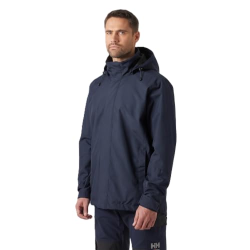 Image of Helly Hansen Men's Oxford Waterproof Shell Jacket Breathable Hooded Outdoor Workwear Coat