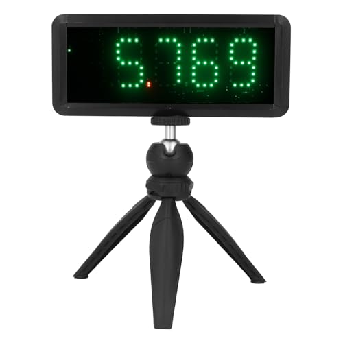 Wireless Sprint Timer Stopwatch 1500mAh Battery 8m Effective Lighting Distance 5 Digits Display 0.001S Precise Timing for Speed Tranning