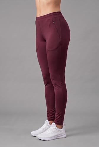 Image of Mehrang Stretchable Yoga Pants for Women & Gym Pants for Women Workout with Mesh Insert & Side Pockets